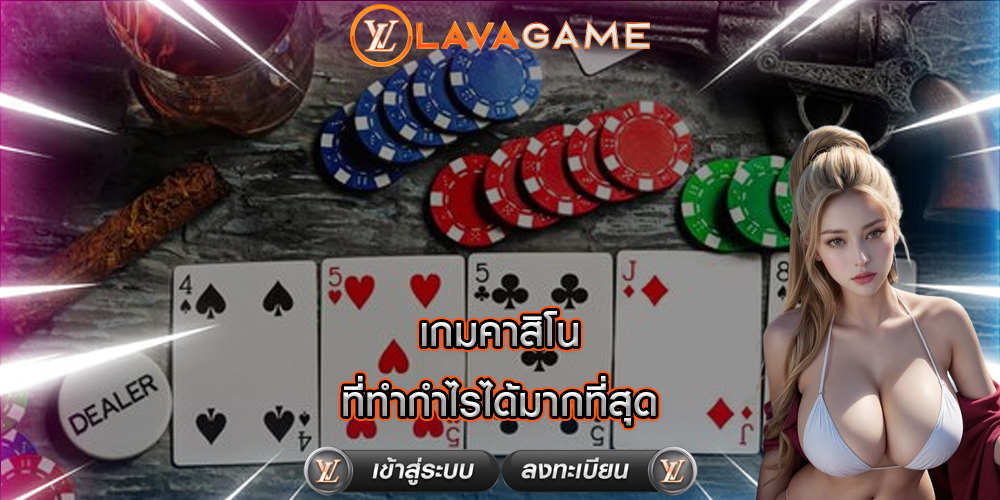 เกมคาสิโน ที่ทำกำไรได้มากที่สุด