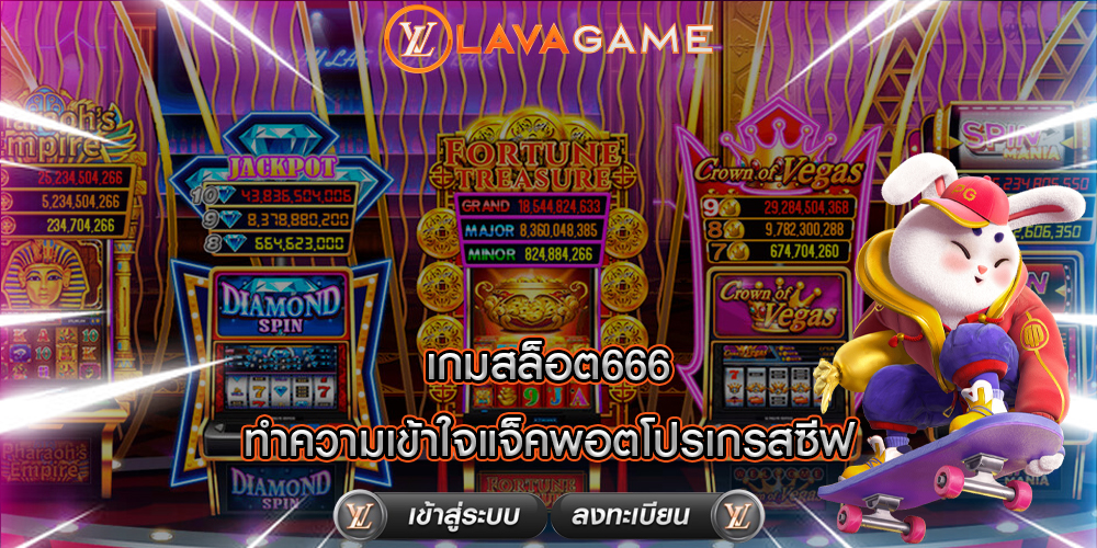 เกมสล็อต666 ทำความเข้าใจแจ็คพอตโปรเกรสซีฟ